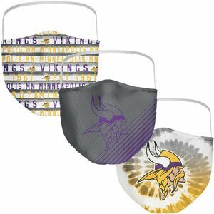 Face Mask (3) NFL Minnesota Vikings